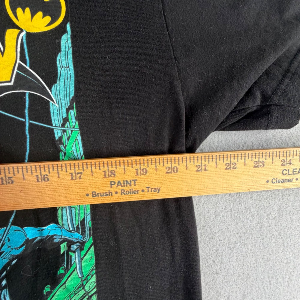 Batman Graphic T-Shirt Mens Large Black DC Comics Gotham‎ City Streetwear Tee L - Picture 4 of 10